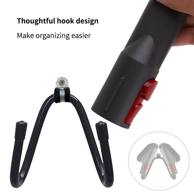 AUXPhome Vacuum Cleaner Storage Bracket Power Tool Hose Stand Holder Vacuum Head Hanger for Canister Vacuum Cleaner Handheld Vacuum Cleaner Work Shop Vacuums Cleaner - W Style - Image 5